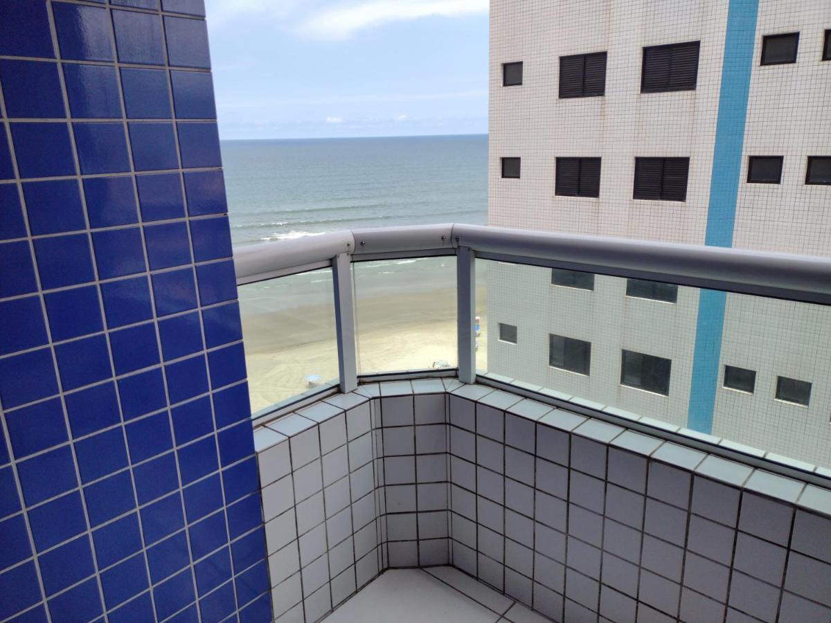 Belo Apartamento Com Vistas Para O Mar - Pe Na Areia - Churrasqueira Na Varanda Praia Grande  Exterior photo