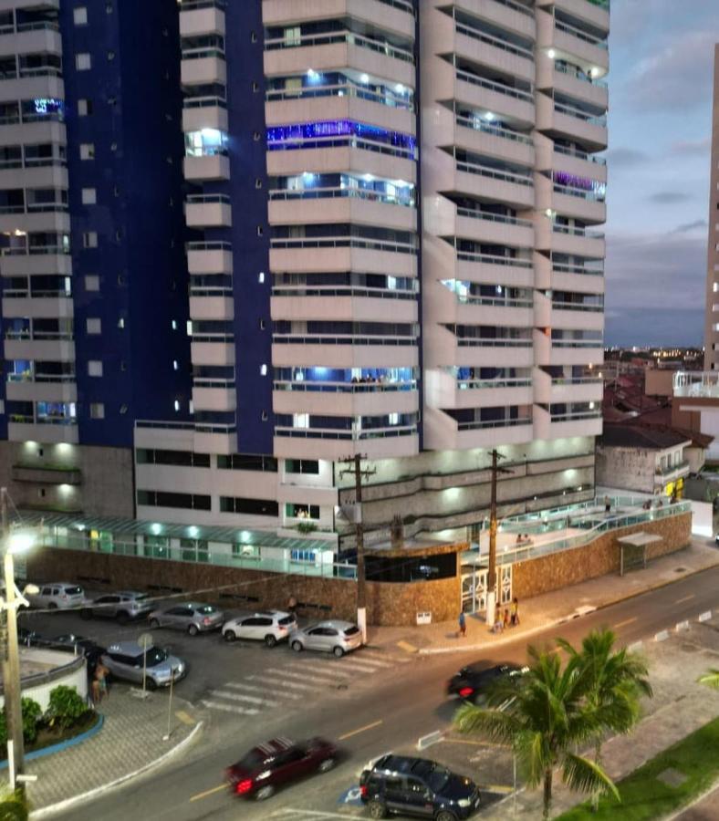 Belo Apartamento Com Vistas Para O Mar - Pe Na Areia - Churrasqueira Na Varanda Praia Grande  Exterior photo