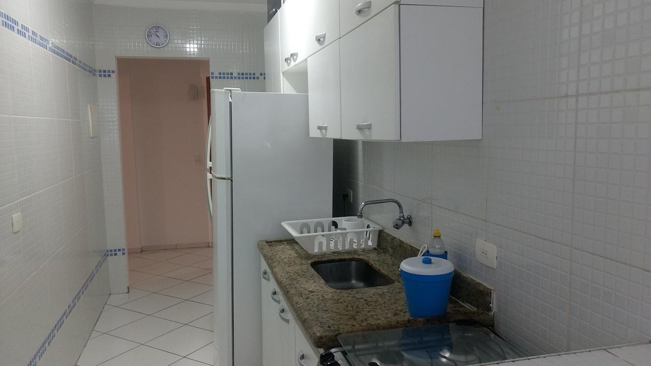 Belo Apartamento Com Vistas Para O Mar - Pe Na Areia - Churrasqueira Na Varanda Praia Grande  Exterior photo